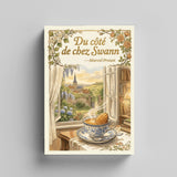 Du Cote de Chez Swann French Edition by Marcel Proust product image 6 showing printed book details for screen-free reading and learning