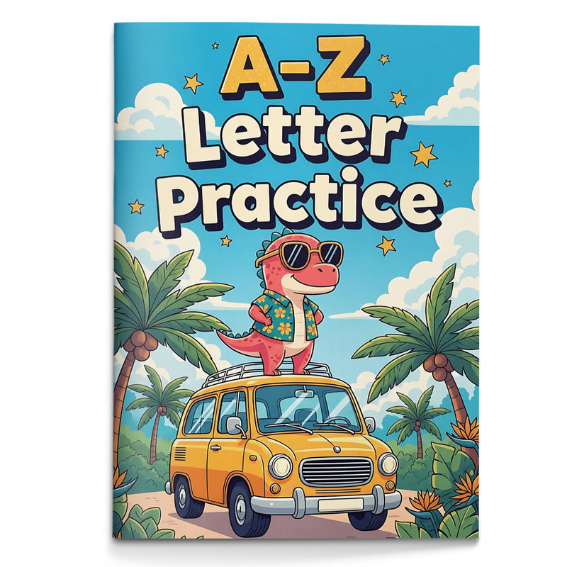 A-Z Letter Practice Workbook cover
