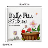 Confidence sticker activity picture book for kids