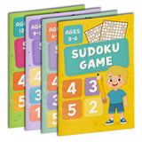 Sudoku Game Book: 4-Level Number Logic Set product image 6 showing printed book details for screen-free reading and learning