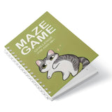 A set of Fun Maze Book Designed for Kids Aged 3-12+, Sparking Early Thinking and Problem-Solving Skills