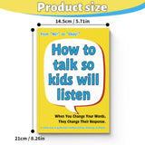 Adult parenting communication book about positive discipline and calm conversations