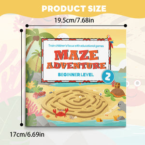 Ocean animal maze pages with beach pathfinding puzzles