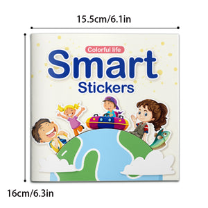 Colorful everyday life sticker activity book for kids