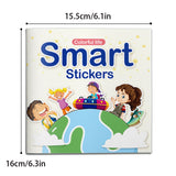 Colorful everyday life sticker activity book for kids