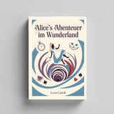 Alice's Abenteuer im Wunderland German Edition - Illustrated Fantasy Classic product image 5 showing printed book details for screen-free reading and learning