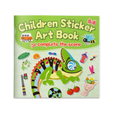 Kids Sticker Matching Book: Animal Scene Play