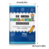 Early writing workbook for tracing lines, patterns, and fine motor skills