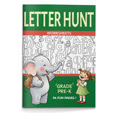 Letter Hunt Worksheets for Pre-K cover
