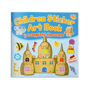 Kids Complete the Scene Sticker Book, Art and Matching Activity Book with Creative Play, Visual Learning, Fine Motor Development, and Preschool Fun
