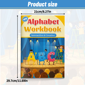 Guided alphabet tracing pages for handwriting control