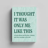 Paperback mockup of self-acceptance and courage guide