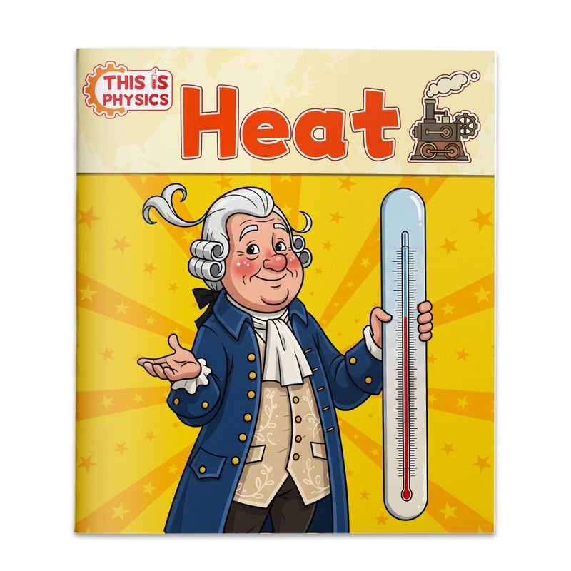 This Is Physics Heat book for kids cover