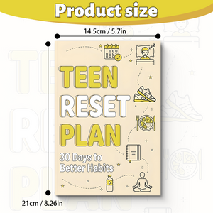 Teen personal growth book about self-discipline, healthy routines, and motivation