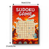 Sudoku Game Books: Progressive Number Puzzle Set product image 6 showing printed book details for screen-free reading and learning