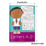 Children's alphabet workbook for letter recognition phonics and tracing