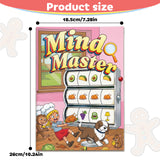 Children's visual reasoning puzzle book with matching games and focus training