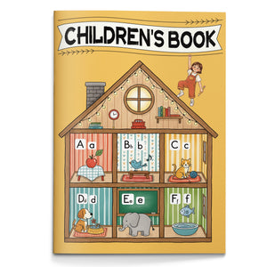 Say Trace Write and Color Workbook for Kids, Early Phonics Activity Book with CVC Word Family Practice, Word Writing Skills, Picture Vocabulary, and Fun Literacy Learning