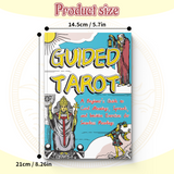 Adult beginner tarot book about card meanings and spiritual reading