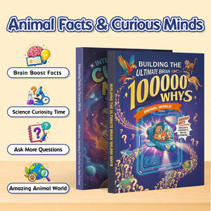100000 Whys Animal World Science Book for + Interesting Facts for Curious Minds: 2-Book Set bundle detail image, image 2, bundle ISBN 9798904660833