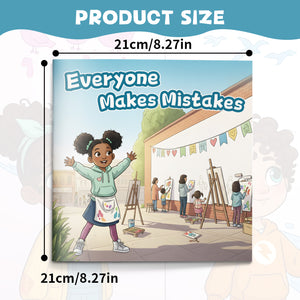 Children's picture book about mistakes, self-acceptance, resilience, and confidence
