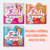 Fun!mathematics 8-book Math Activity Set F + Fun!mathematics 8-book Math Activity Set F + Fun!mathematics 8-book Math Activity Set F: 3-Book bundle detail image, image 2, bundle ISBN 9798904660420