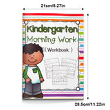 Children's early English workbook for tracing writing and simple sentences