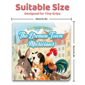Suitable size view of The Bremen Town Musicians children's storybook