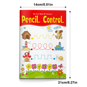 My First Book of Patterns Pencil Control Workbook for Kids, Pre-Writing Tracing Practice with Line Patterns, Fine Motor Skills, Handwriting Readiness, and Preschool Learning Activities