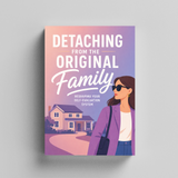 Upright paperback mockup of personal growth and family boundary guide