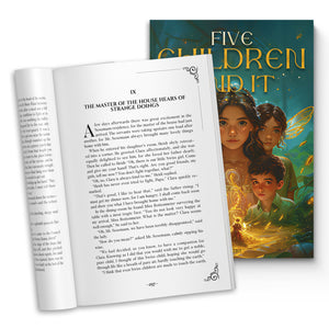 E. Nesbit magical adventure story for kids and adults