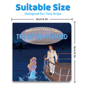 Suitable size view of The Little Mermaid bilingual storybook for children