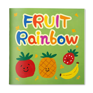 Fruit Rainbow colors picture book for toddlers cover