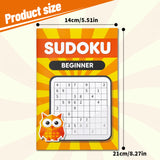 Owl Sudoku Puzzle Books: Step-by-Step 4-Level Set product image 6 showing printed book details for screen-free reading and learning