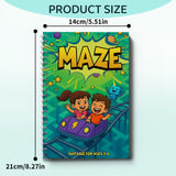 Beginner Maze Workbook for Kids, Easy Pathfinding Puzzle Book with Simple Mazes, Pencil Control, Focus Practice, and Early Problem-Solving Activitie