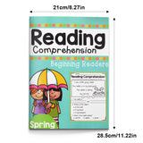 Children's comprehension workbook for sentence reading and simple questions