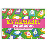 My Alphabet Workbook maze and tracing cover