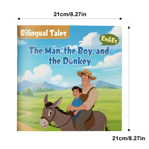 English-Spanish bilingual moral tale reader for kids