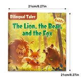Bilingual Tales: The Lion, the Bear, and the Fox – English & Spanish Storybook