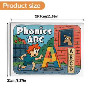 Kids phonics workbook with letter C practice