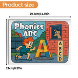 Kids phonics workbook with letter C practice