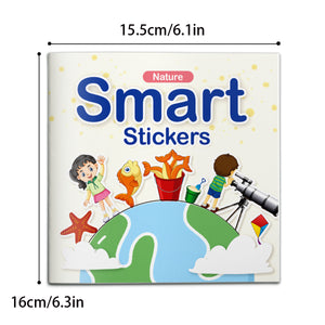Nature theme sticker activity book for kids with outdoor discovery