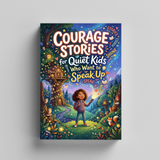 Courage Stories for Quiet Kids Who Want to Speak Up product image 6 showing printed book details for screen-free reading and learning
