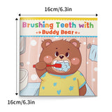 Ages 3-6 oral care learning book for healthy habits