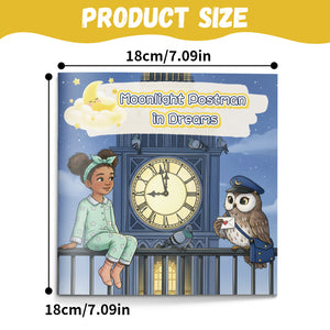 Gentle children's bedtime book about moonlight, dream messages, and imagination