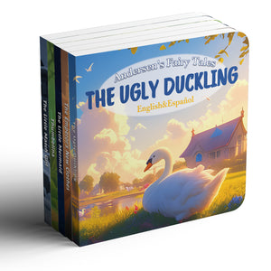 The Ugly Duckling book box from Andersen bilingual fairy tale set