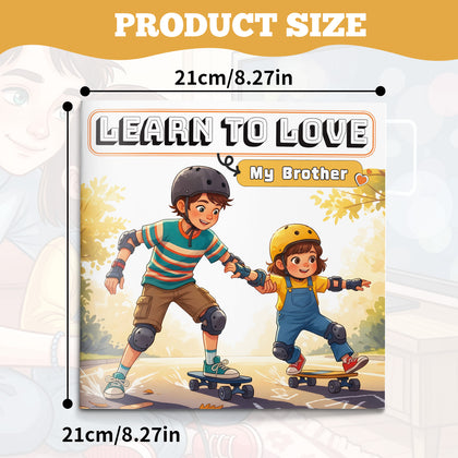 Children's family picture book about brother bonding, kindness, and sibling love