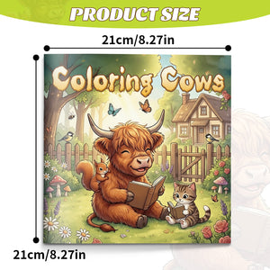 Cow Coloring Book for Kids, Fun Farm Animal Coloring Pages for Creativity, Fine Motor Skills, and Imaginative Play
