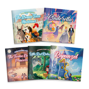 Children's classic fairy tale picture book set for family reading and imagination