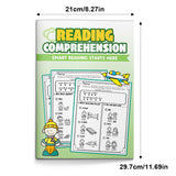 Early reading workbook for kids with sentence understanding and questions